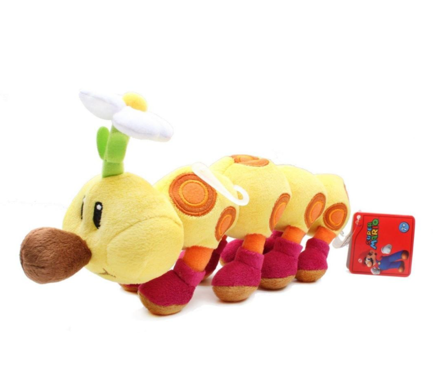Super mario wiggler plush store